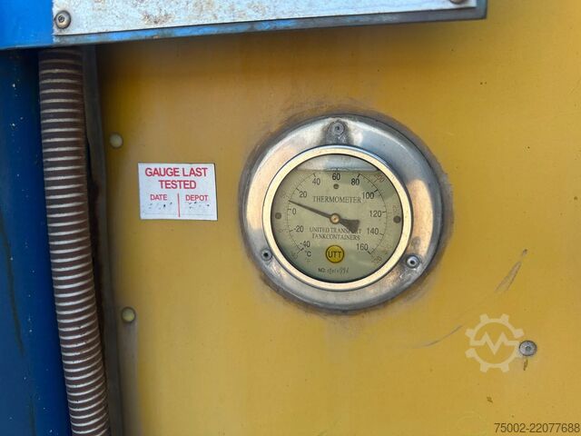 Tankcontainer CIMC 20FT ISO 25.01L / UN T11 / 5Y+CSC-TEST: 05/2027