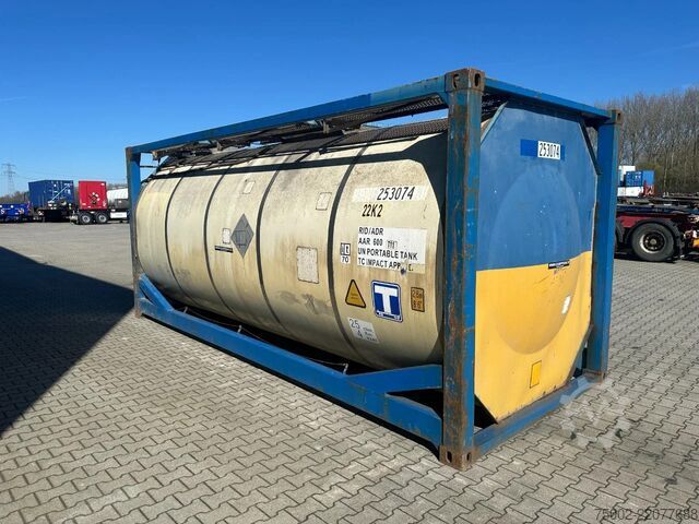 Tankcontainer CIMC 20FT ISO 25.010L / UN / T11 / 5Y + CSC-TEST: 05...