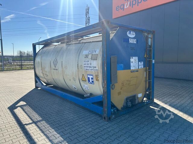 Tankcontainer CIMC 20FT ISO 25.010L / UN / T11 / 5Y + CSC-TEST: 05...