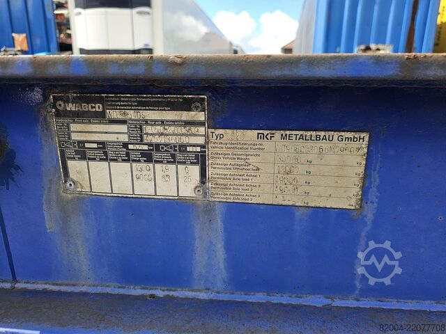 Transport von Containern MKF METALLBAU CS 20 -20 FOOT- CONTAINER CHASSIS -HEAVY DUTY- ...