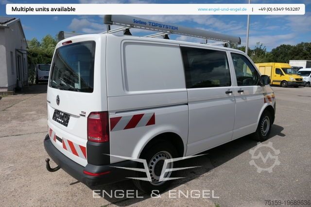 Panel van Volkswagen T6 Transporter 2.0 TDI 4Motion 3Sitzer KLIMA AHK Werkstatteinbauten COC