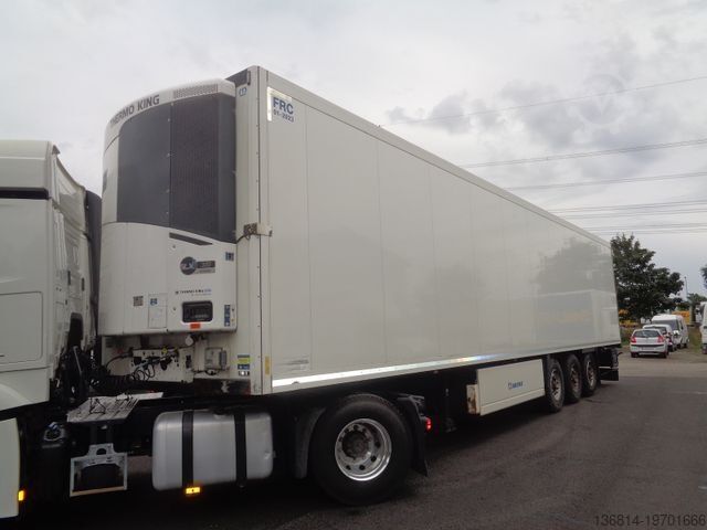 Reefer semitrailer KRONE SD Thermo-King Trennwand Lift Doppelstock