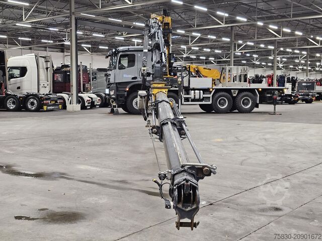 Crane truck Mercedes-Benz AROCS 3253 8x8 / 65 t/m CRANE + JIB + WINCH / K...