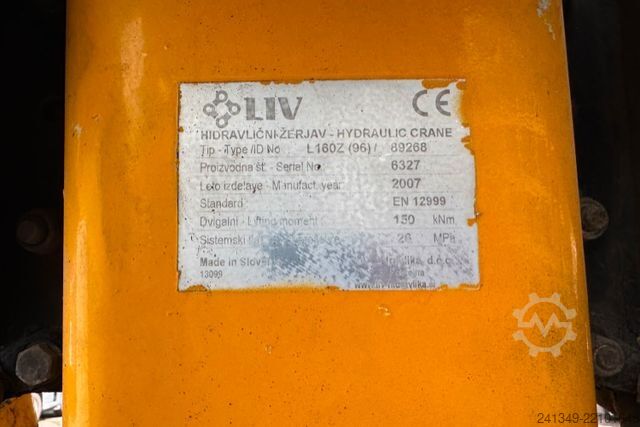 Special purpose truck VOLVO FH-540 6x2 LIV L160Z