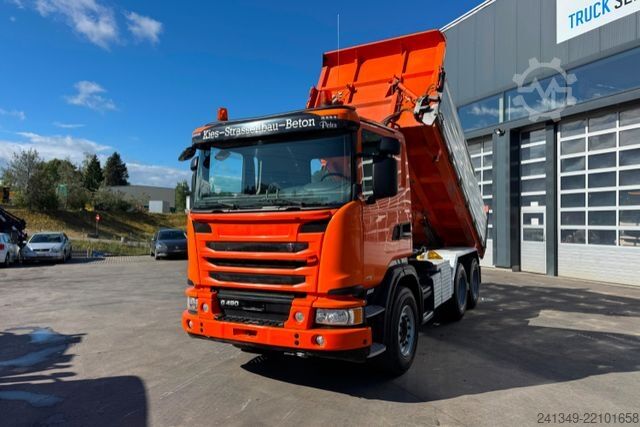 Tipper truck SCANIA G490 6x4 Bordmatik