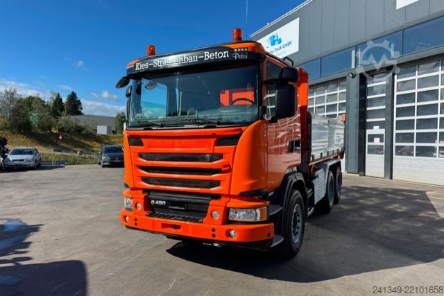Tipper truck SCANIA G490 6x4 Bordmatik
