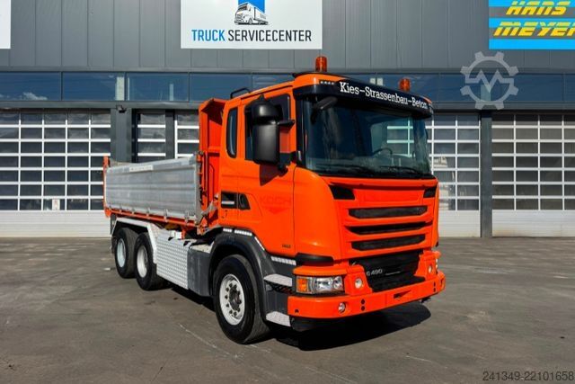 Tipper truck SCANIA G490 6x4 Bordmatik
