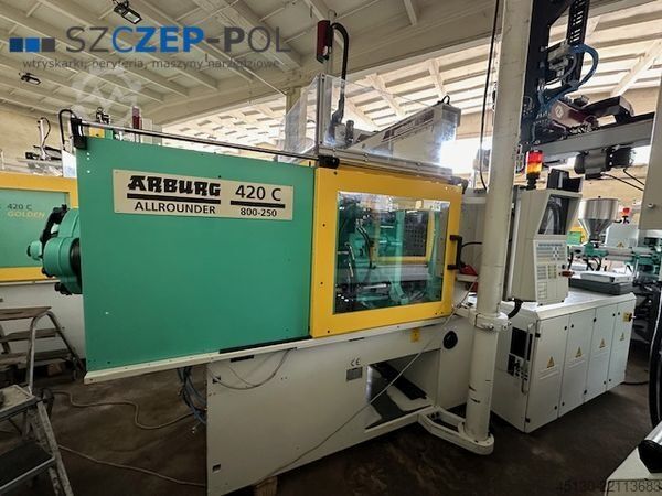 Injection molding machine Arburg 420C 800-250