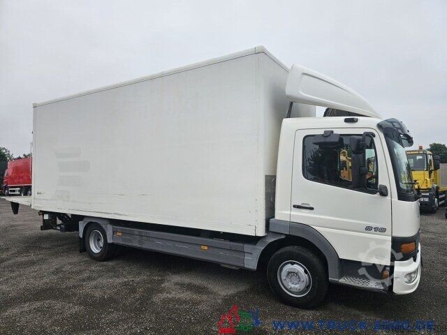 Box van Mercedes-Benz Atego 818 Klima + Ladebordwand BÄR 1.000 Kg