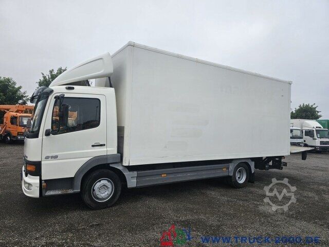 Box van Mercedes-Benz Atego 818 Klima + Ladebordwand BÄR 1.000 Kg