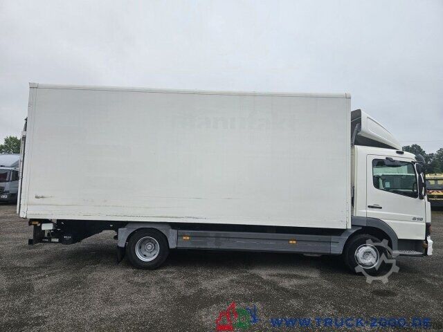 Box van Mercedes-Benz Atego 818 Klima + Ladebordwand BÄR 1.000 Kg