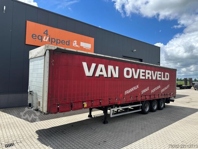 Sliding tarpaulins System Trailer BPW DISC / HARDWOODEN FLOOR / NL-TRAILER / APK:...