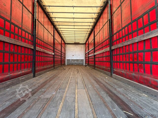 Sliding tarpaulins System Trailer BPW DISC / HARDWOODEN FLOOR / NL-TRAILER / APK:...
