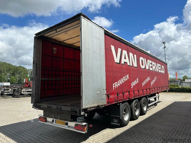Sliding tarpaulins System Trailer BPW DISC / HARDWOODEN FLOOR / NL-TRAILER / APK:...