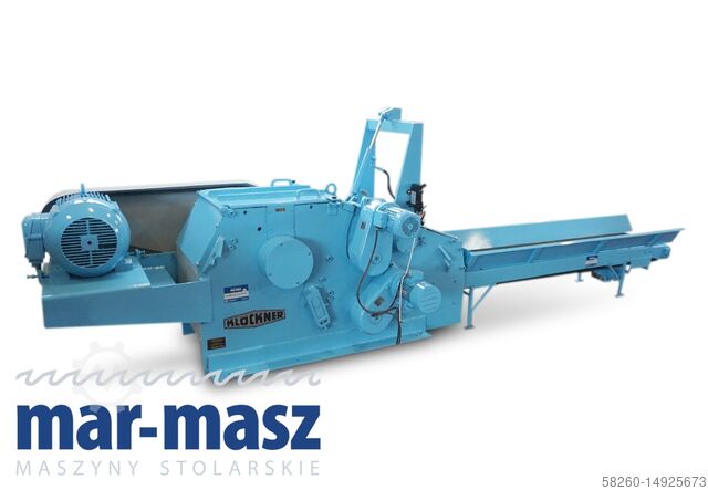 Holzhacker Schredder KLOCKNER KTH 160×400 L2WV