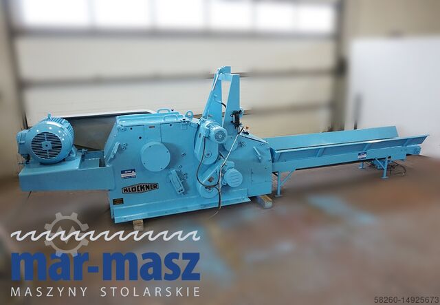 Holzhacker Schredder KLOCKNER KTH 160×400 L2WV 