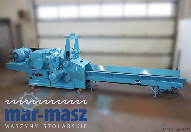 Holzhacker Schredder KLOCKNER KTH 160×400 L2WV 