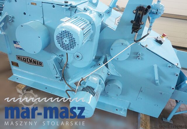Holzhacker Schredder KLOCKNER KTH 160×400 L2WV