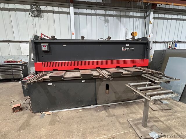 Hydraulic guillotine shear EDWARDS Truecut 3000mm x 10mm Guillotine