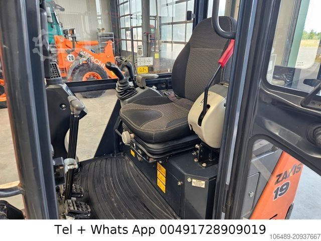 Mini excavator HITACHI ZX 19 - 5A CR ZAXiS