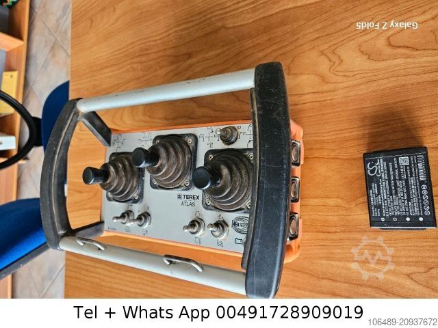 Autokran MERCEDES-BENZ 2644 6x4 Kran Terex 165.2 Funk