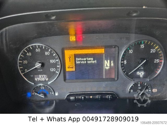 Autokran MERCEDES-BENZ 2644 6x4 Kran Terex 165.2 Funk