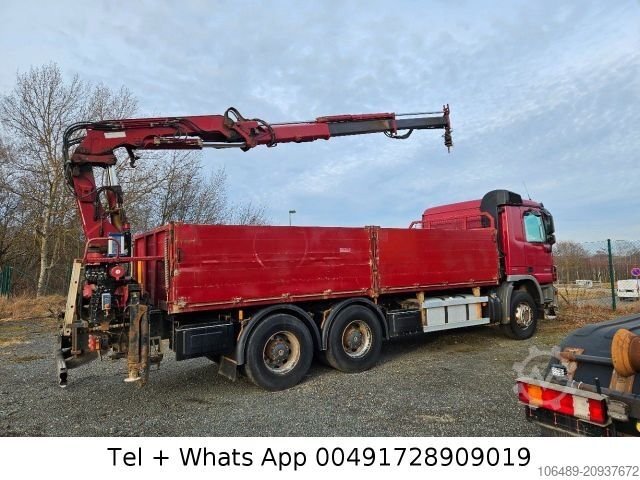 Autokran MERCEDES-BENZ 2644 6x4 Kran Terex 165.2 Funk