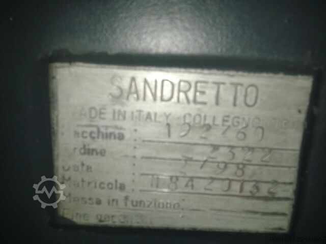 Injection molding machine Sandretto OTTO 192/60