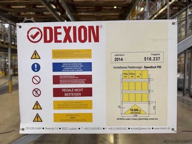Heavy-duty shelf Dexion Speedlock P90
