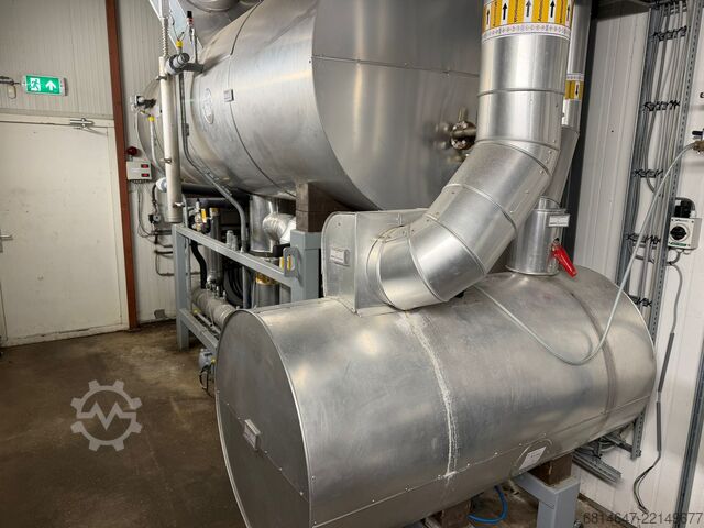 Complete frying line with spiral freezer GEA / Advanced / Abroe 