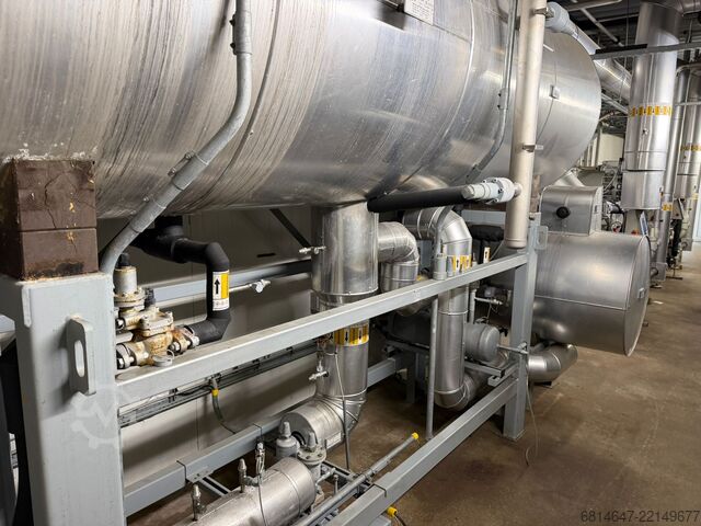 Complete frying line with spiral freezer GEA / Advanced / Abroe 