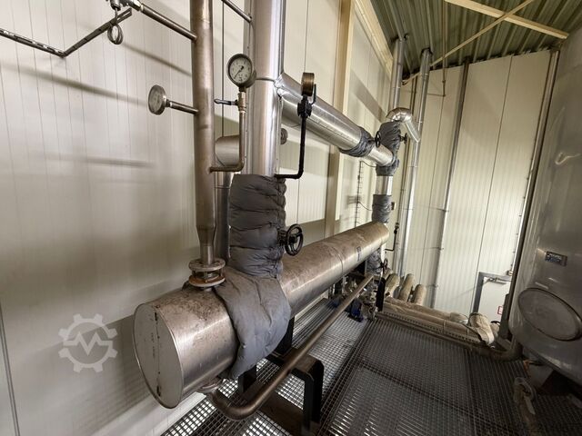 Complete frying line with spiral freezer GEA / Advanced / Abroe 