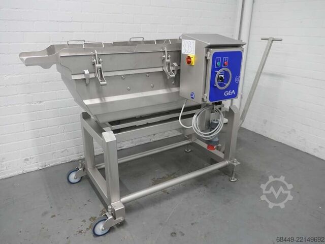 Vibrating gutter, MultiShaker 450/1600 GEA Trilgoot Type MultiShaker 450/1600