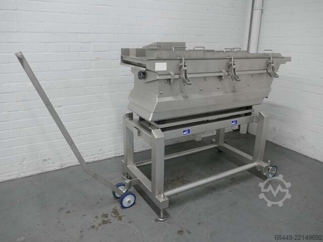 Vibrating gutter, MultiShaker 450/1600 GEA Trilgoot Type MultiShaker 450/1600