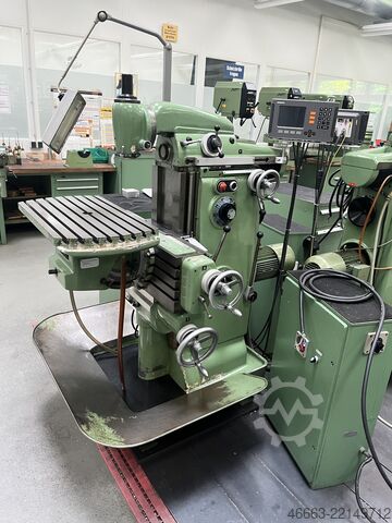 Universal milling machine + digital readout Deckel FP2