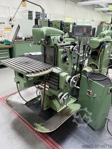 Universal milling machine + digital readout Deckel FP2
