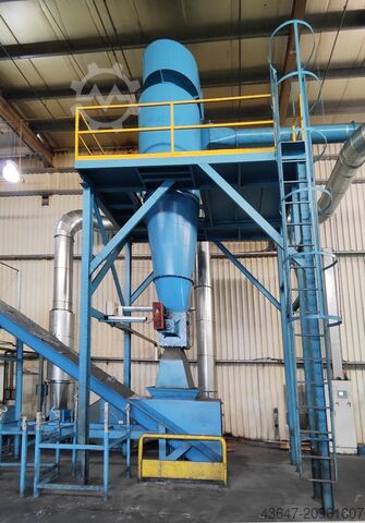 Dust extractor,Dust cyclone system Venti Oelde HLZ-J 1600