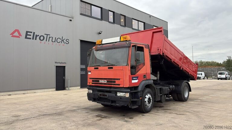 3-way tipper Iveco Eurotech 190 E 42 (POMPE MANUELLE / MANUAL PUMP...