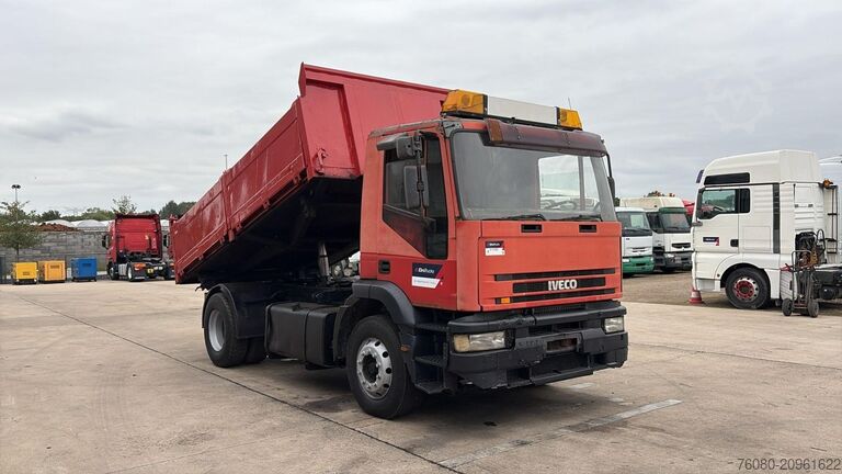 3-way tipper Iveco Eurotech 190 E 42 (POMPE MANUELLE / MANUAL PUMP...