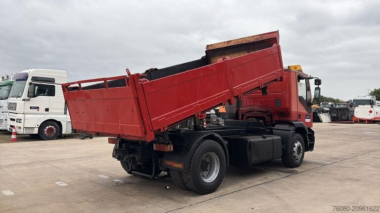 3-way tipper Iveco Eurotech 190 E 42 (POMPE MANUELLE / MANUAL PUMP...