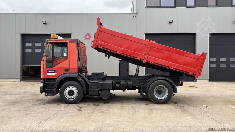 3-way tipper Iveco Eurotech 190 E 42 (POMPE MANUELLE / MANUAL PUMP...