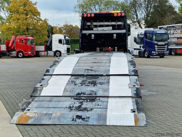 Car carrier van Mercedes-Benz Actros 2553 6x2 - Flabad hydraulic ramps/extens...