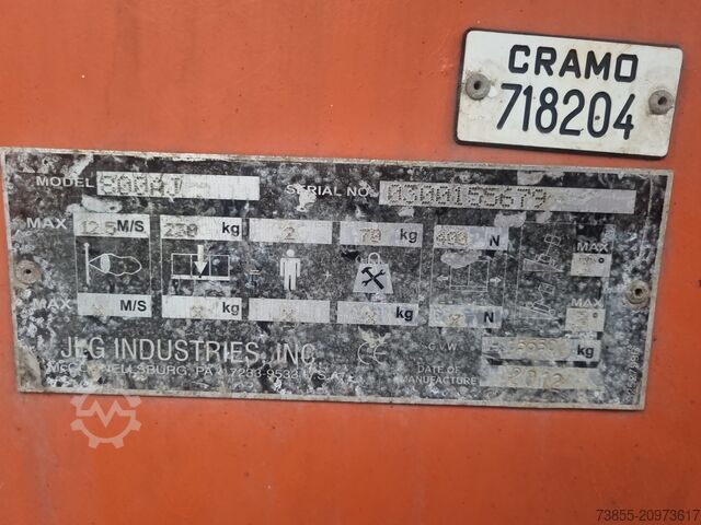 Articulated Boom Lift JLG 800AJ (26m)