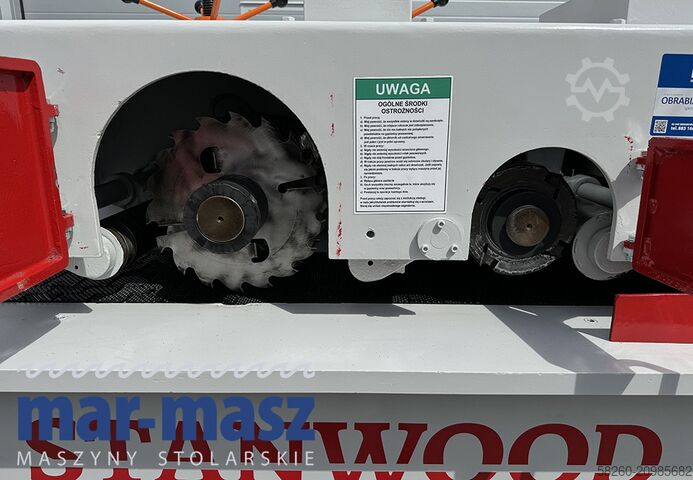 Multi blade saw Stan Wood SM 90 TC-P z wałem strugającym 320