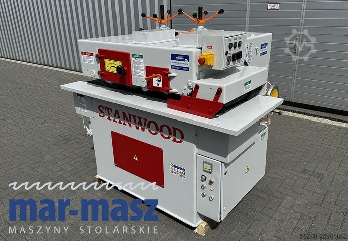 Multi blade saw Stan Wood SM 90 TC-P z wałem strugającym 320