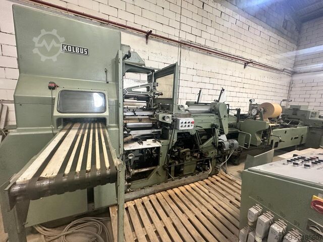Buchbindereimaschine Kolbus BF 522 Case Making Line