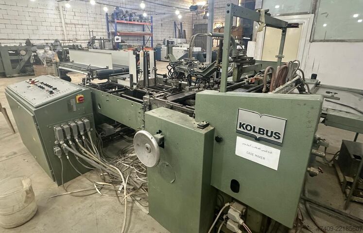 Buchbindereimaschine Kolbus BF 522 Case Making Line