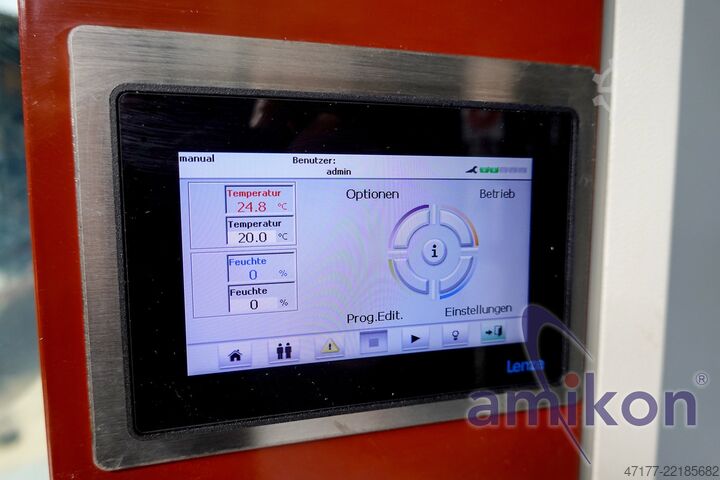 Climate test chamber 335 liters 10-98% relative humidity. Vötsch VC³ 0034 -10 °C bis +90 °C