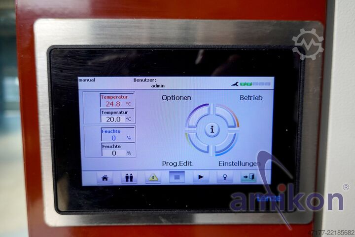 Climate test chamber 335 liters 10-98% relative humidity. Vötsch VC³ 0034 -10 °C bis +90 °C
