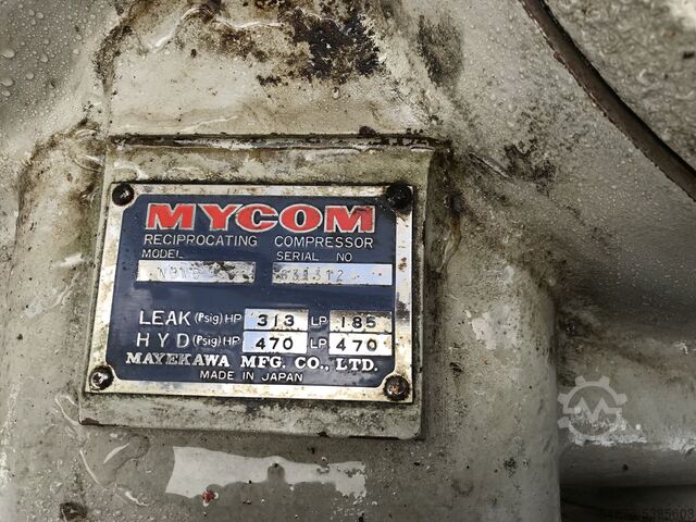 Kolbenkühlkompressor. Mycom N8WB HEM / N8WB